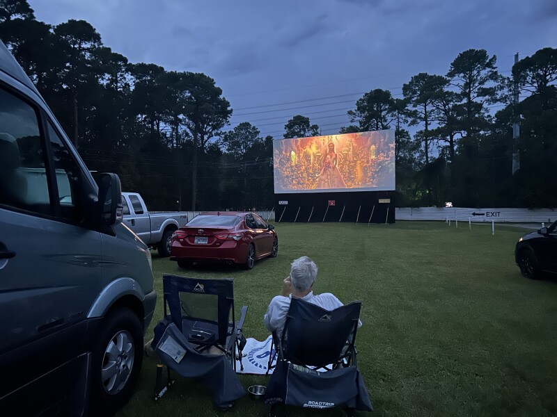 Vintage Drive-In Movie Theater Retreat